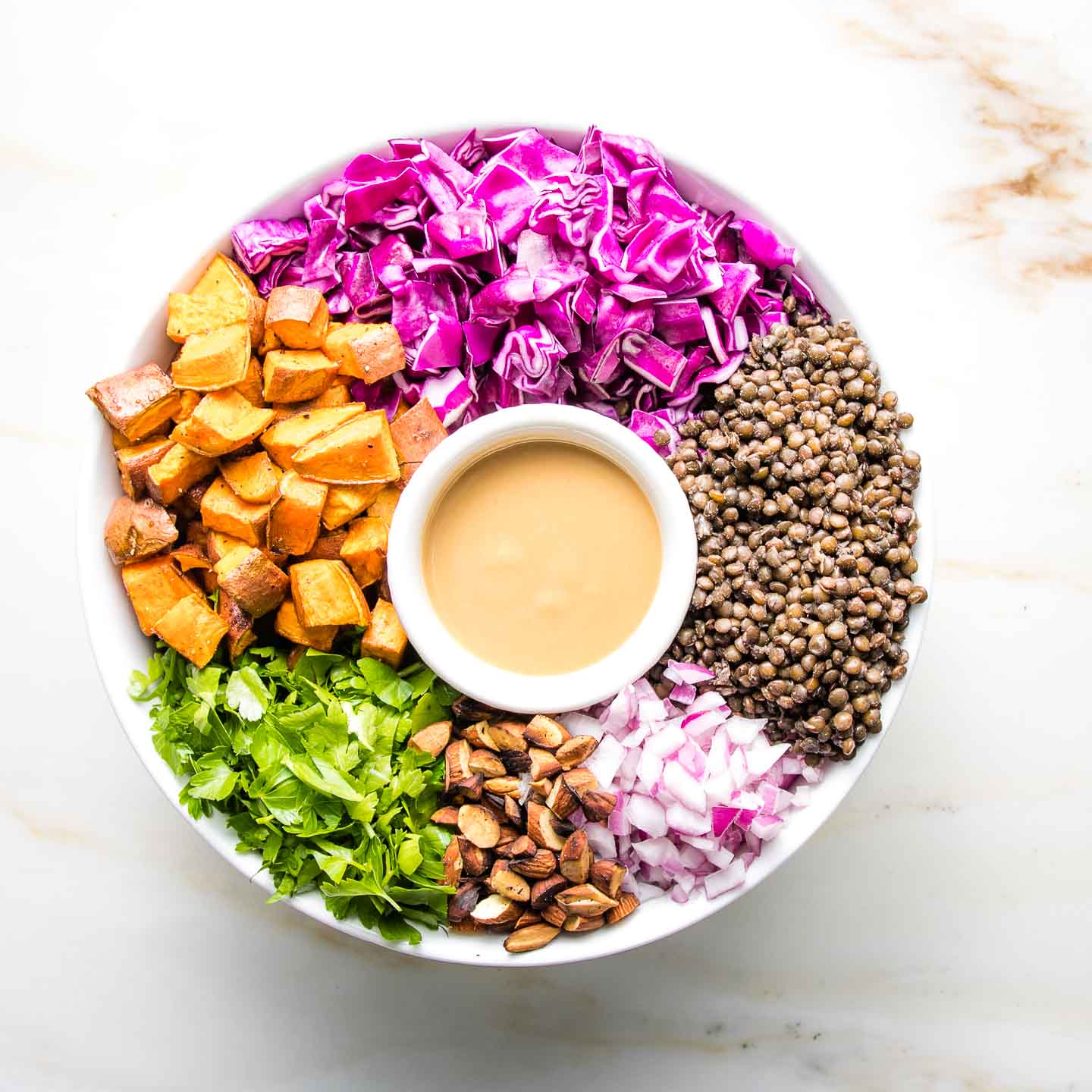 Warm or Cold Lentil Salad: Satisfying Vegan Meal Prep